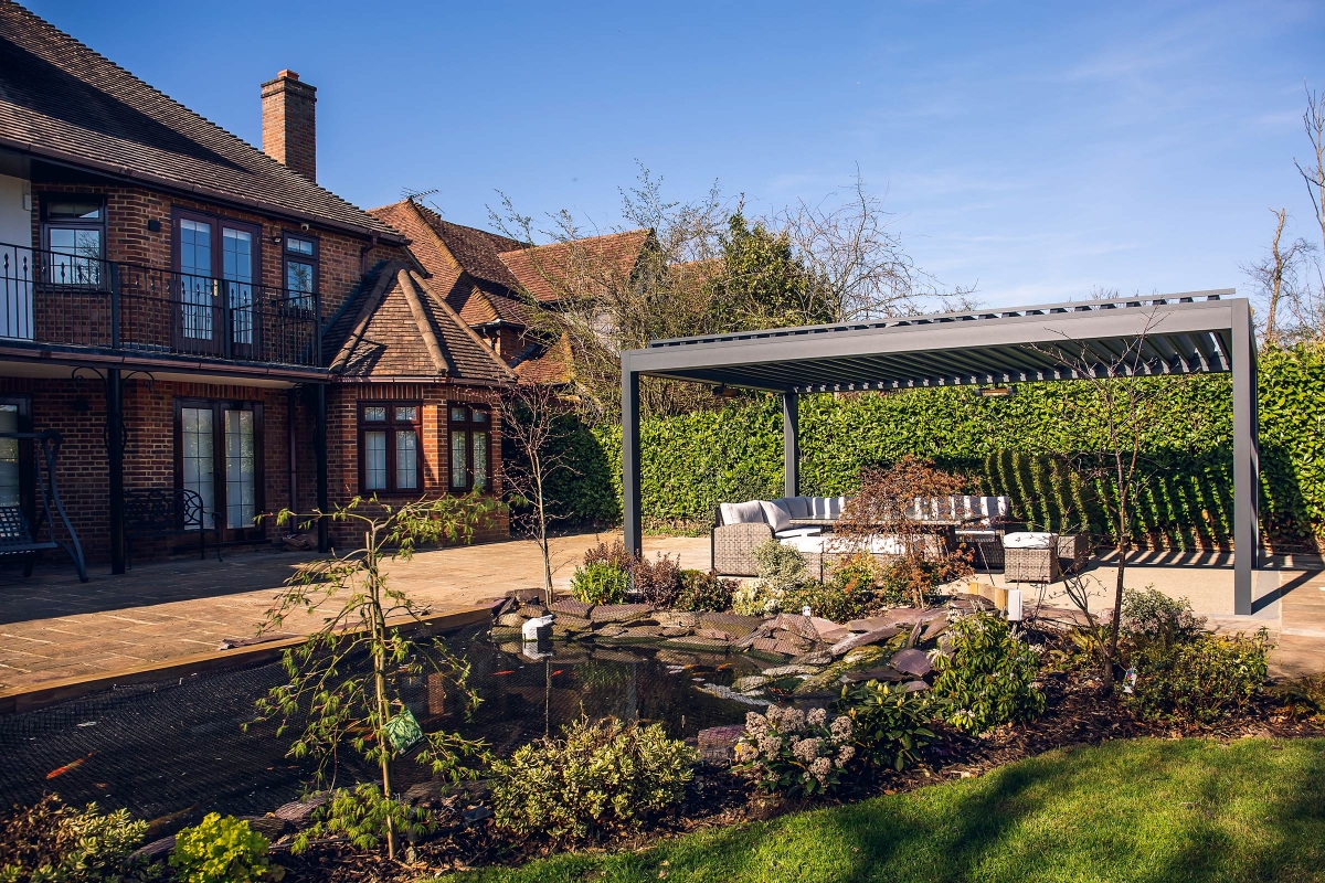 Louvered Roof | Outdoor Living Pod | Caribbean Blinds