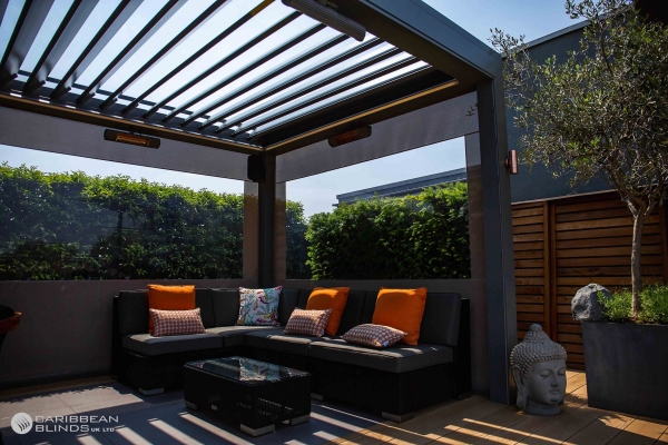 How Outdoor Living Can Improve Your Work Life - Caribbean Blinds