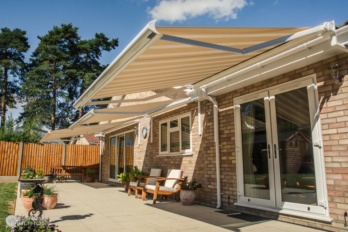 Tortola Retractable Patio Awning - Caribbean Blinds