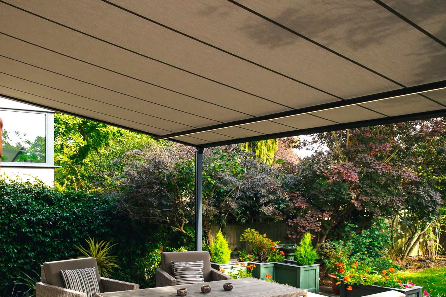 Puerto Rico Pergola Awning - Caribbean Blinds